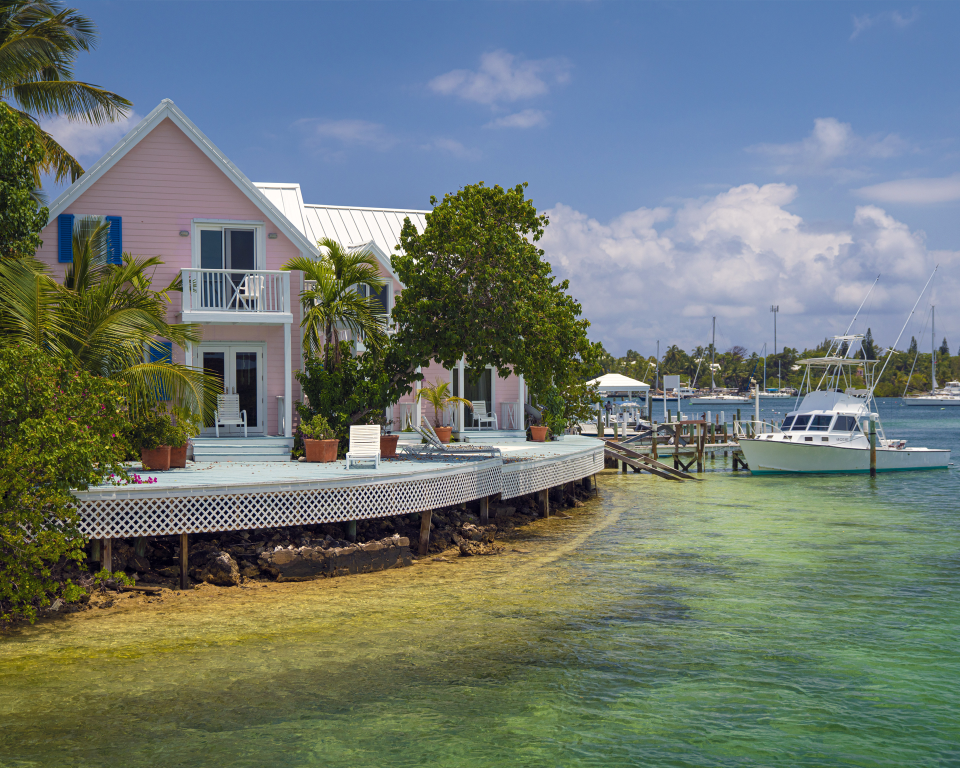 Abaco colorful beach house