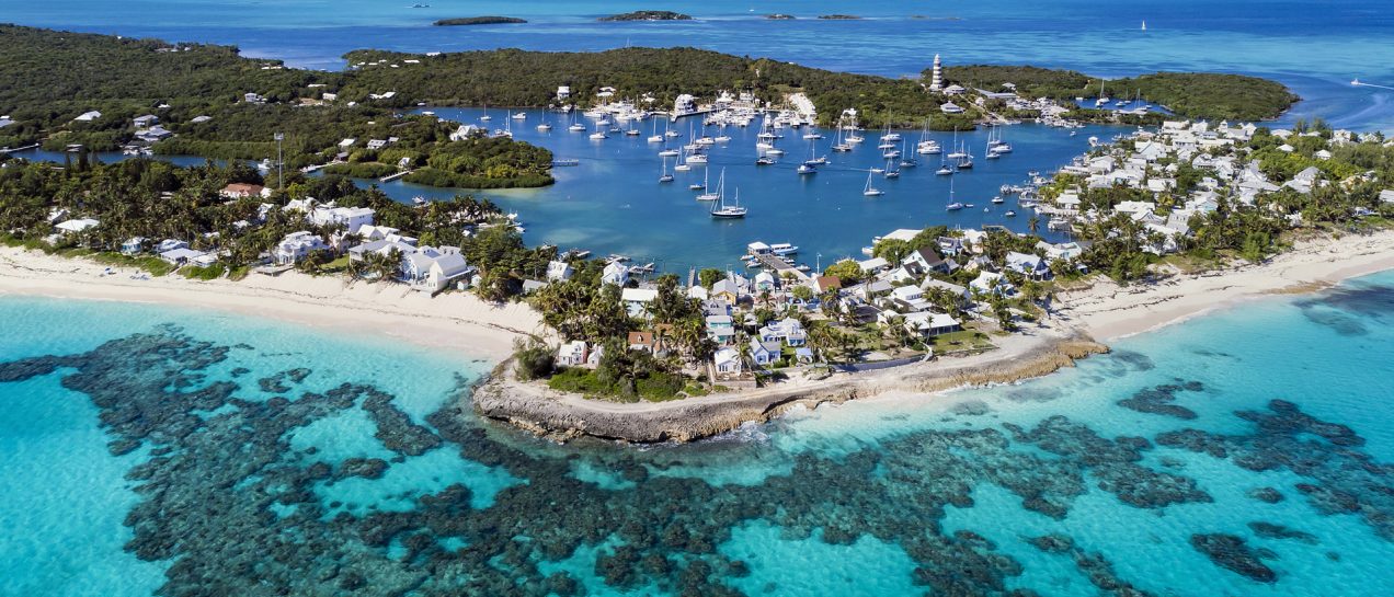 Abaco landscape coast blue water