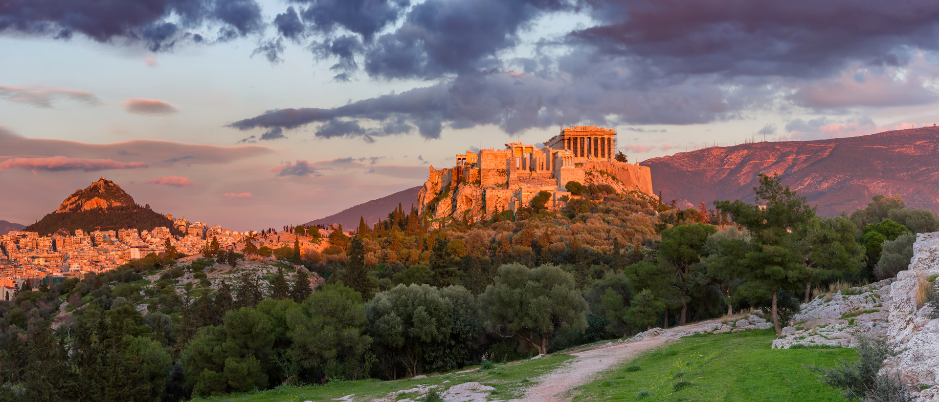 Athens Parthenon ruins sailing vacation