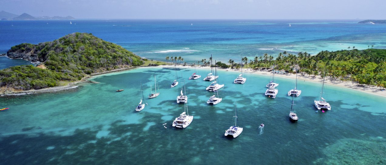 Martinique blue ocean catamaran charter