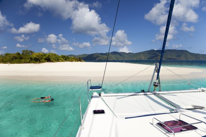 Plage sur les îles Vierges Britanniques